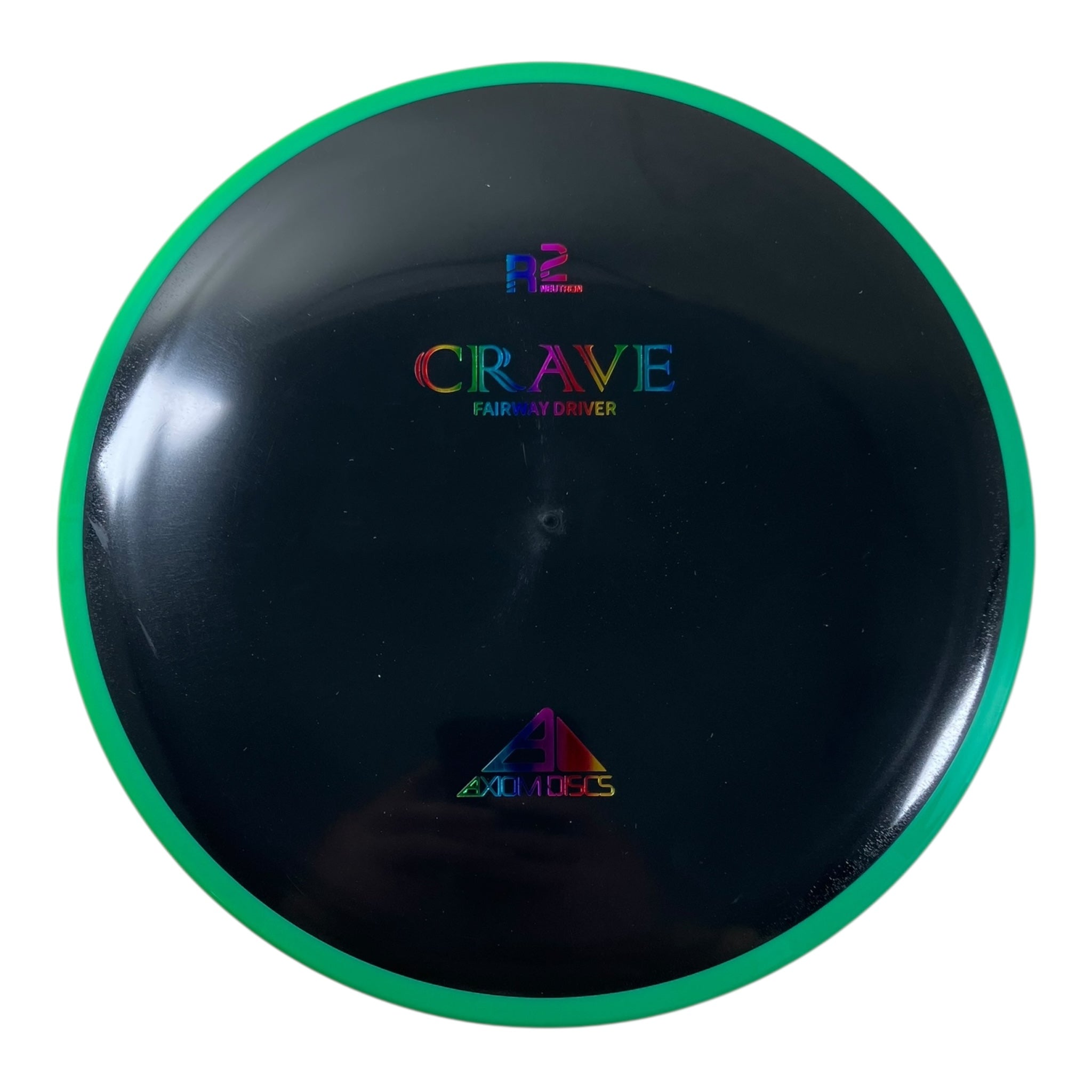 Axiom Discs Crave | R2 Neutron | Black/Green 172g Disc Golf