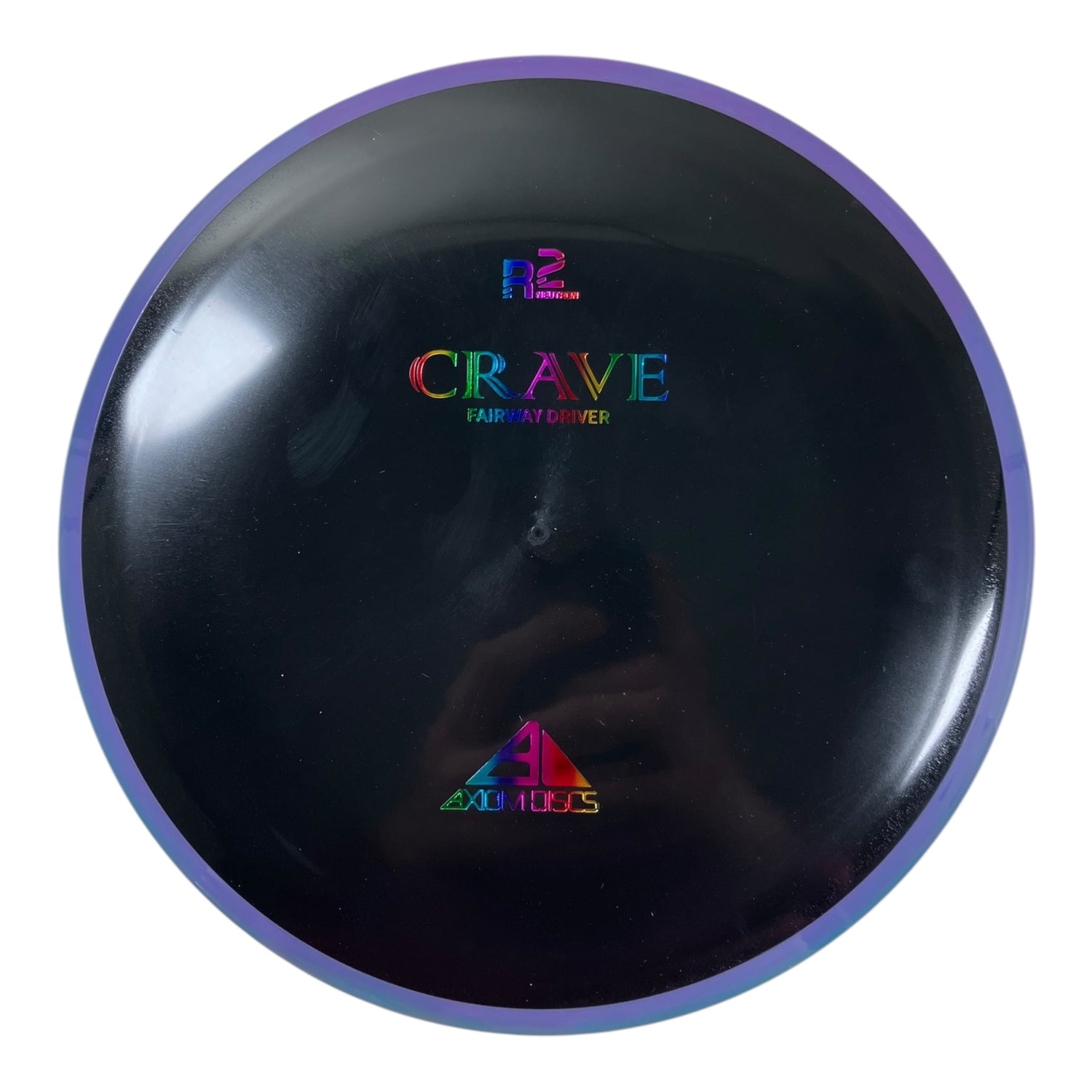 Axiom Discs Crave | R2 Neutron | Black/Rainbow/Purple 171g Disc Golf