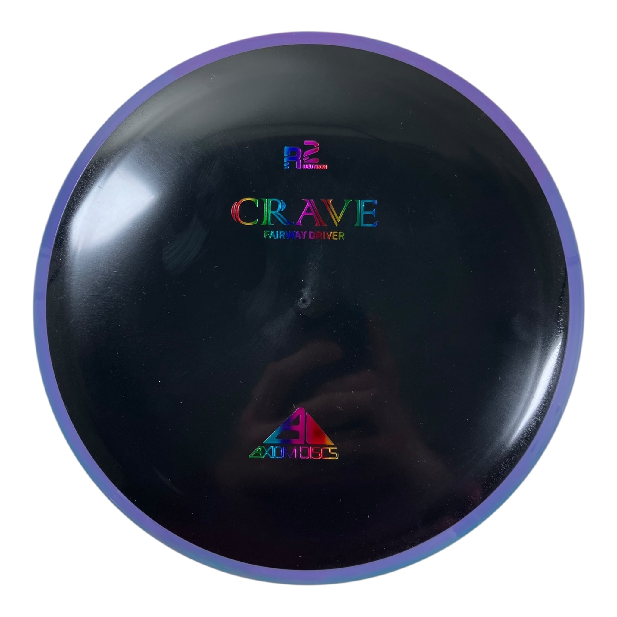 Axiom Discs Crave | R2 Neutron | Black/Rainbow/Purple 171g Disc Golf