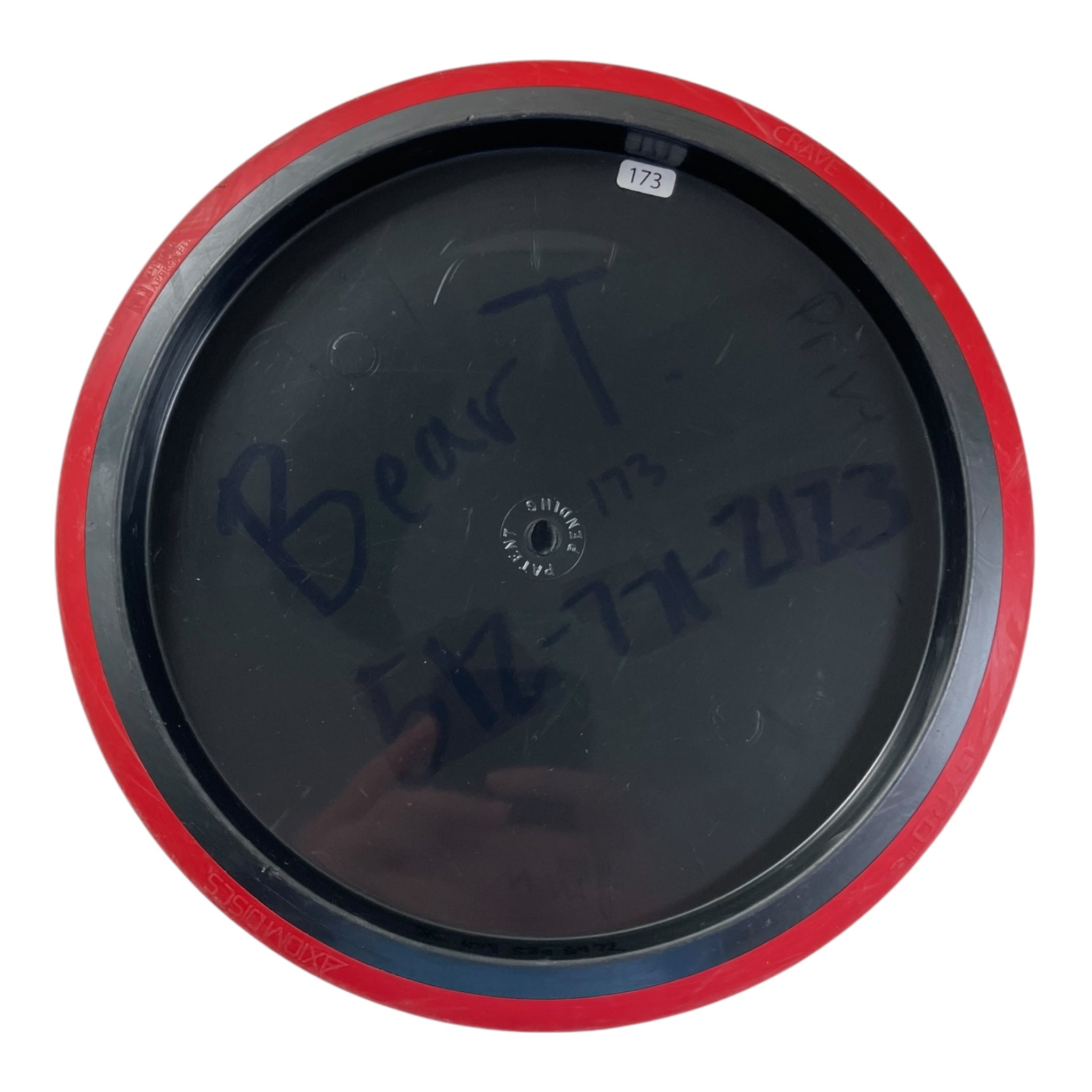 Axiom Discs Crave - Used Fair | Neutron | Grey/Red 173g (Patent Pending MVP vs. Axiom 2017) Disc Golf