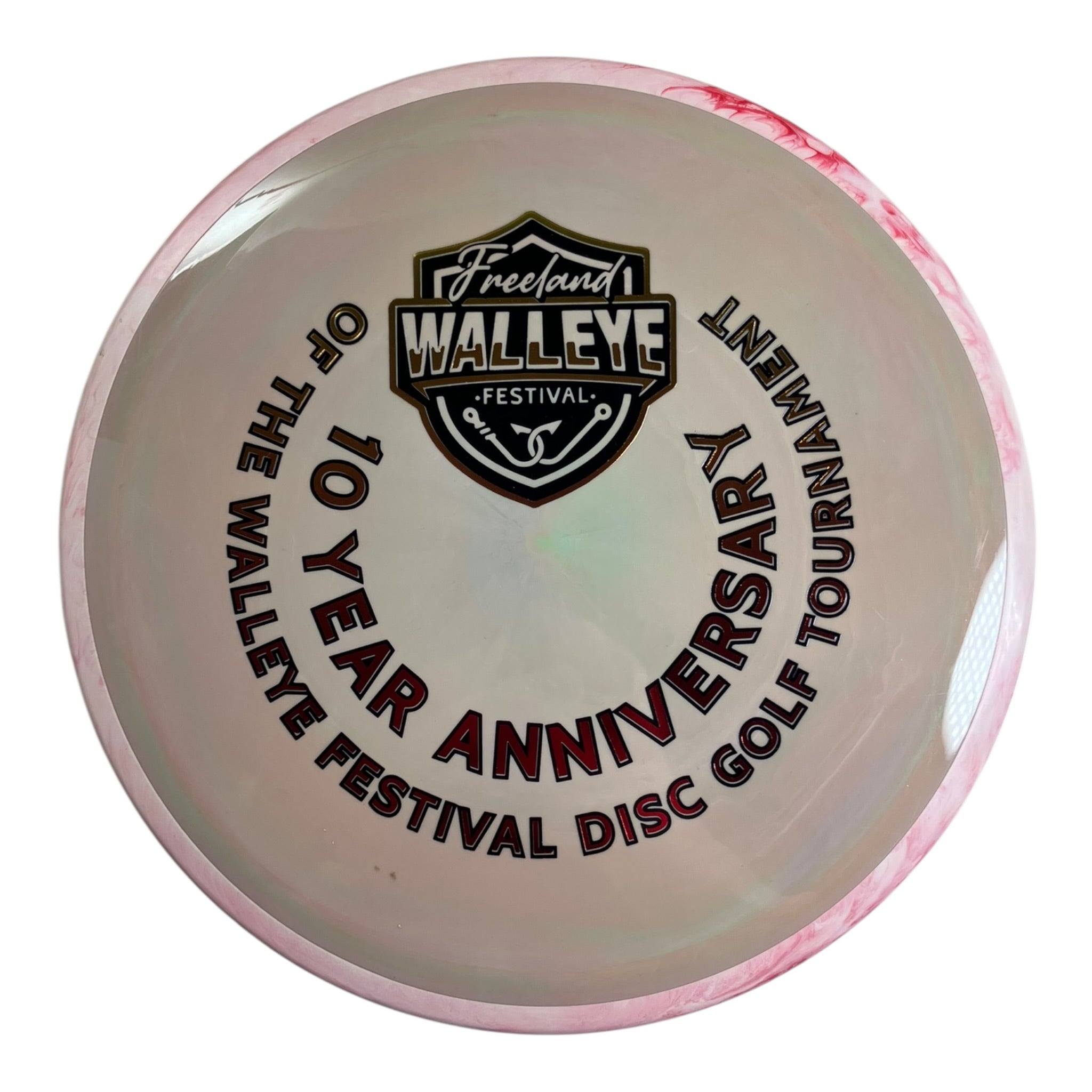 Axiom Discs Crave - Used Like New | Neutron | Brown/Pink 170g (Walleye Festival) Disc Golf