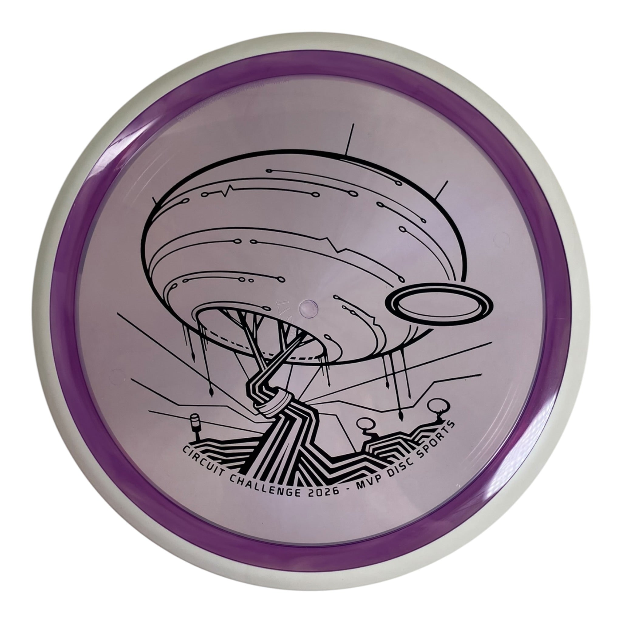 Axiom Discs Cypher | Proton | Purple/White 172-173g (Circuit Challenge) Disc Golf