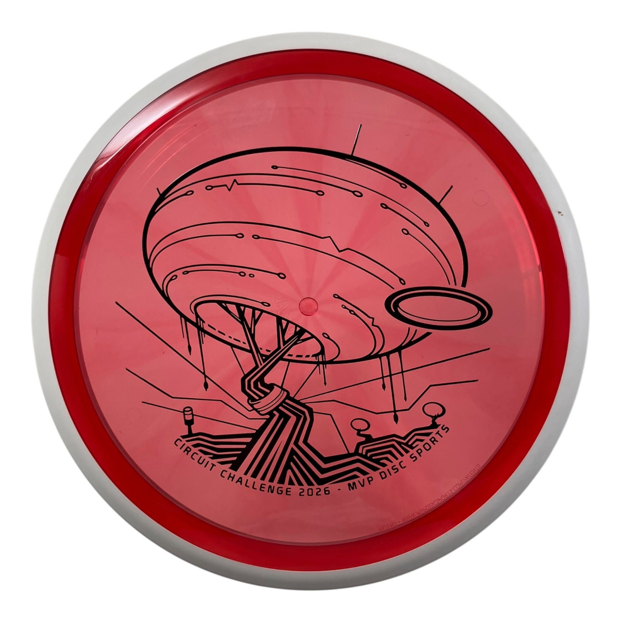 Axiom Discs Cypher | Proton | Red/White 174g (Circuit Challenge) Disc Golf