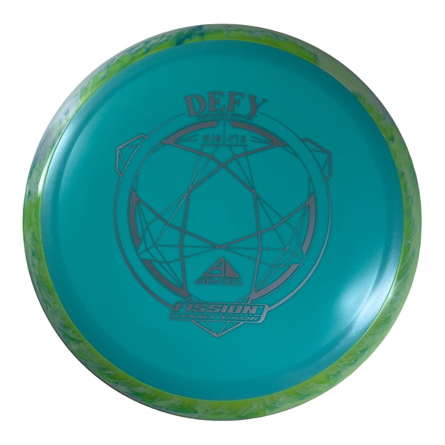 Axiom Discs Defy | Fission | Blue/Green 163g Disc Golf