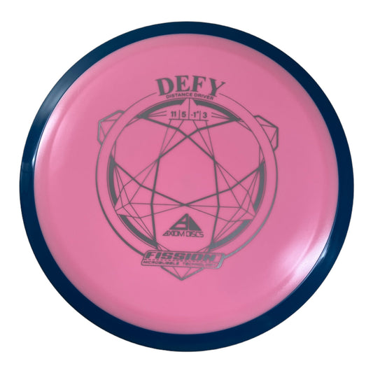 Axiom Discs Defy | Fission | Pink/Blue 162g Disc Golf