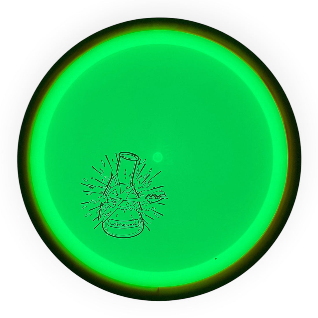 Axiom Discs Defy - Lab Second | Eclipse | Glow/Yellow 167g Disc Golf