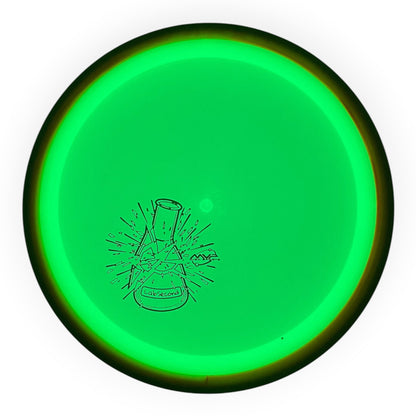 Axiom Discs Defy - Lab Second | Eclipse | Glow/Yellow 167g Disc Golf
