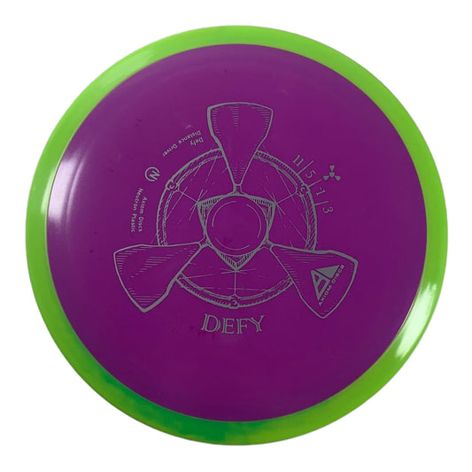 Axiom Discs Defy | Neutron | Purple/Green 165g Disc Golf