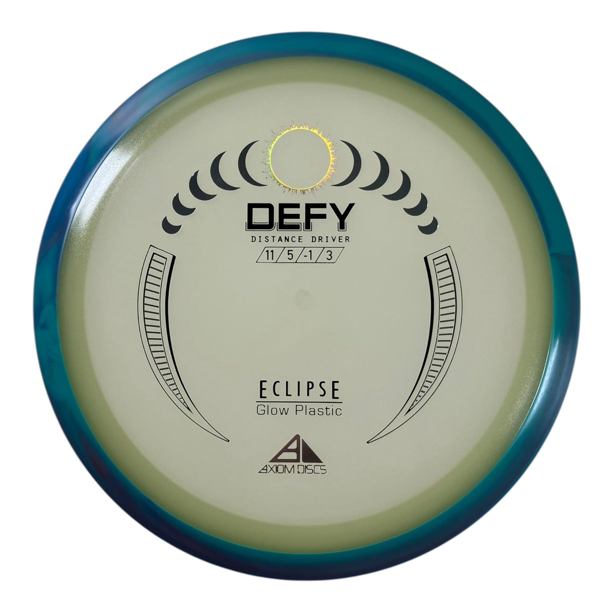 Axiom Discs Defy | Eclipse | Glow/Blue 174g Disc Golf