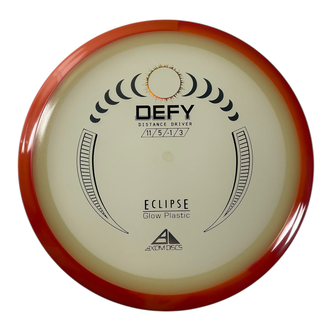 Axiom Discs Defy | Eclipse | Glow/Orange 166g Disc Golf