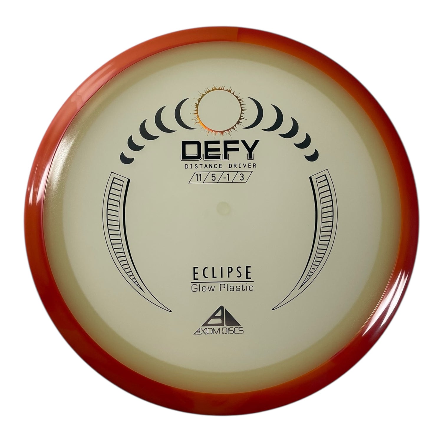 Axiom Discs Defy | Eclipse | Glow/Orange 166g Disc Golf