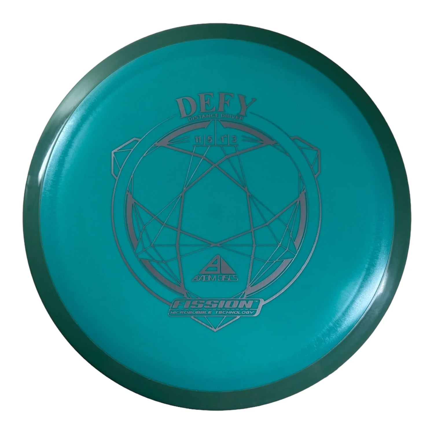 Axiom Discs Defy | Fission | Blue/Silver 171g Disc Golf