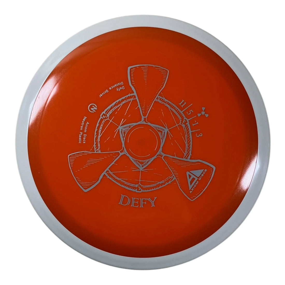 Axiom Discs Defy | Neutron | Orange/White 161g Disc Golf