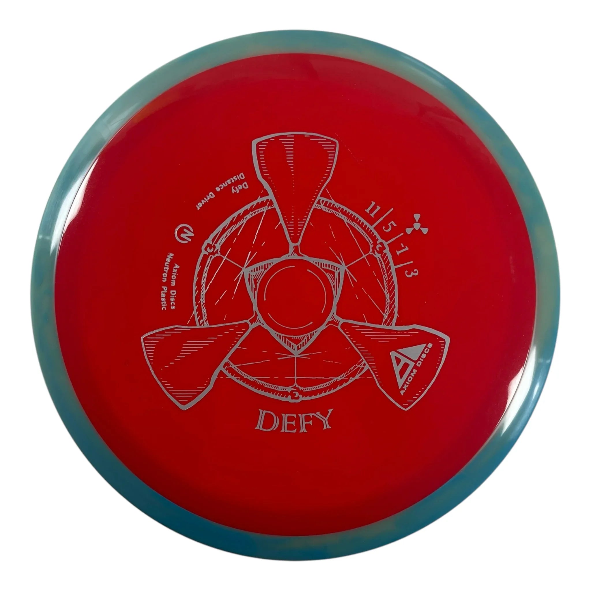 Axiom Discs Defy | Neutron | Red/Blue 173g Disc Golf