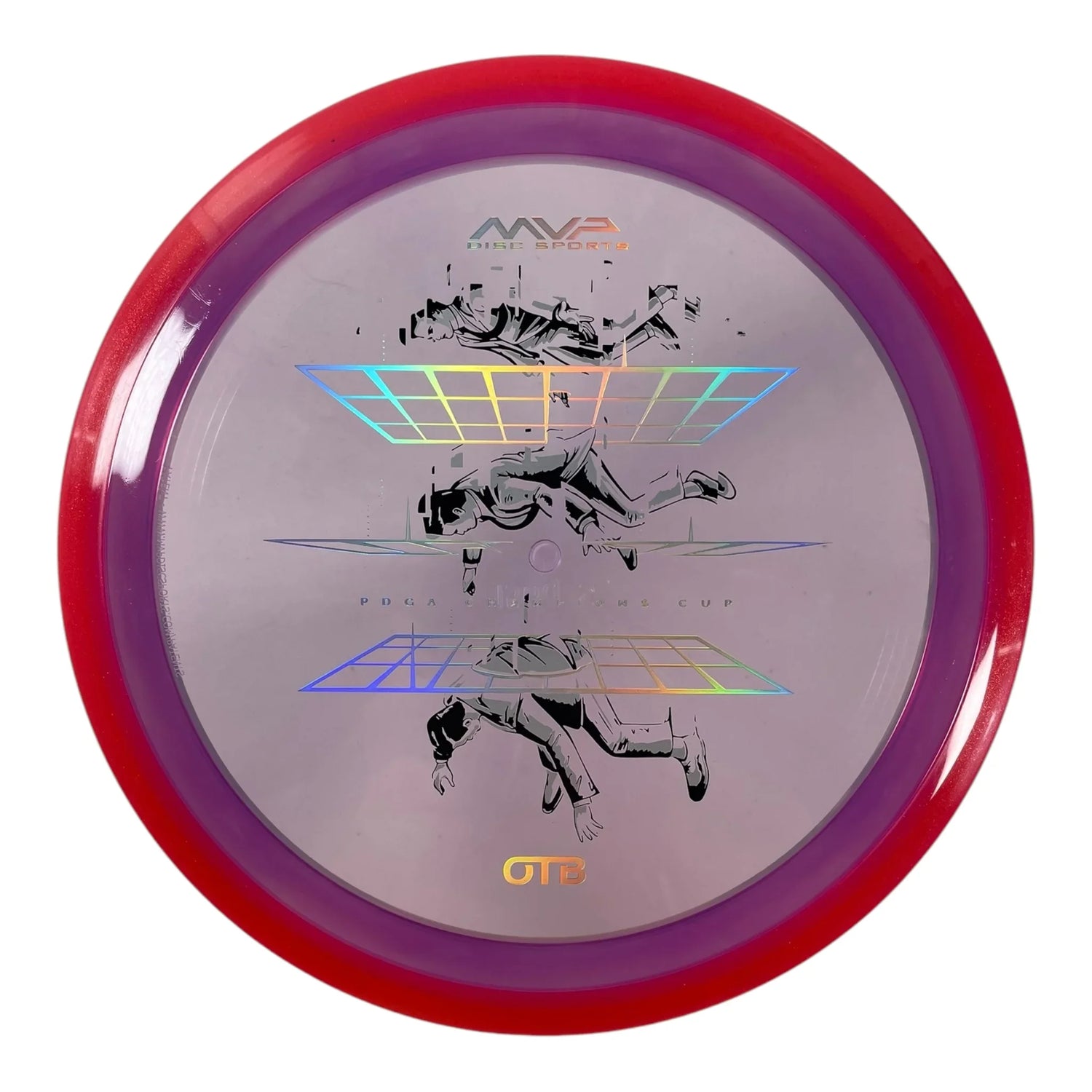 Axiom Discs Defy | Prism Proton Soft | Purple/Red 156g (OTB CC 2025) Disc Golf