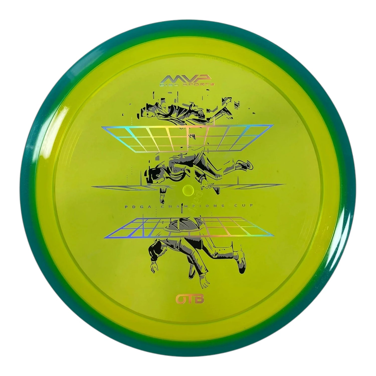Axiom Discs Defy | Prism Proton Soft | Yellow/Blue 156-157g (OTB CC 2025) Disc Golf