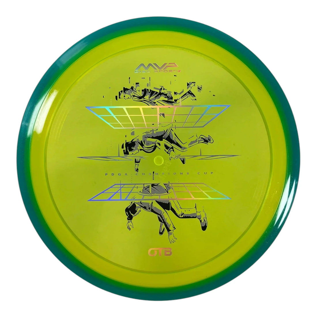Axiom Discs Defy | Prism Proton Soft | Yellow/Blue 156-157g (OTB CC 2025) Disc Golf
