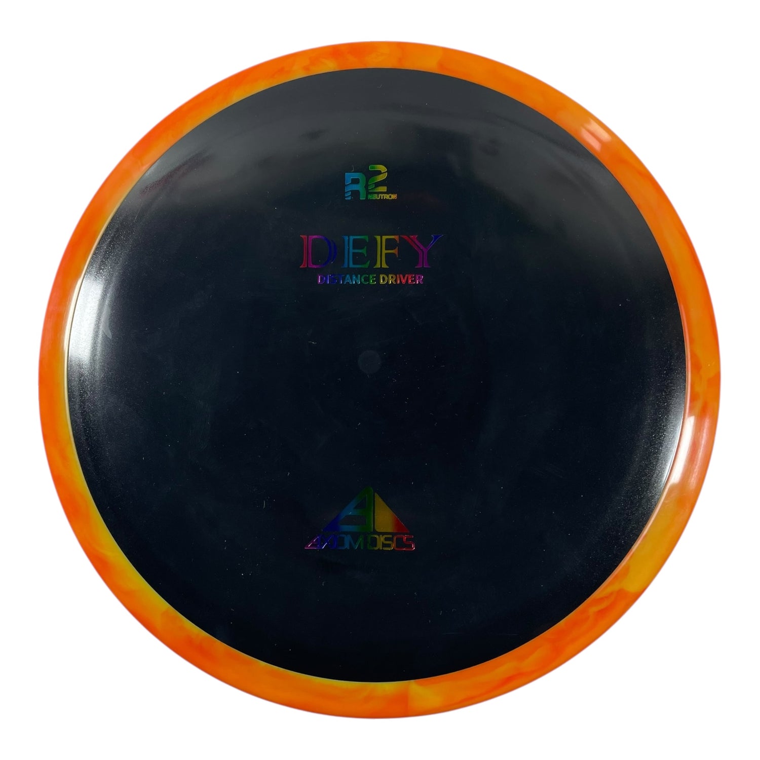 Axiom Discs Defy | R2 Neutron | Orange/Rainbow 168g Disc Golf