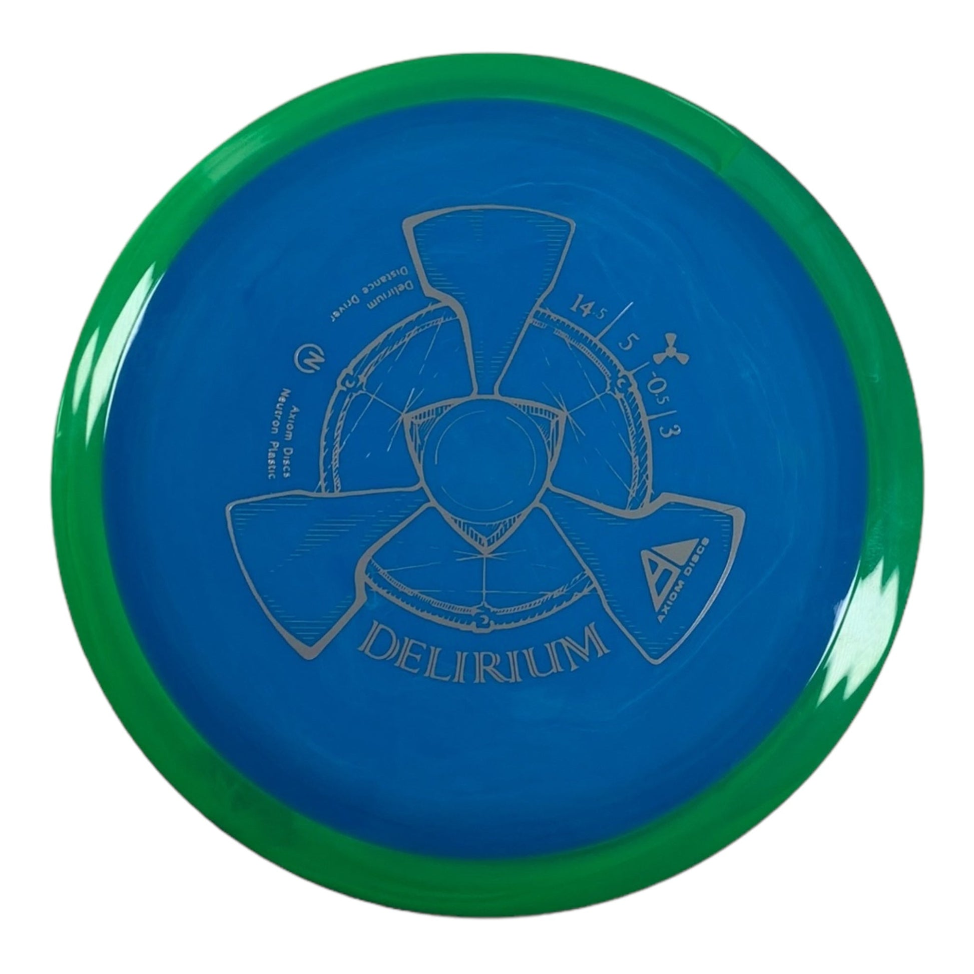 Axiom Discs Delirium | Neutron | Blue/Green 174g Disc Golf