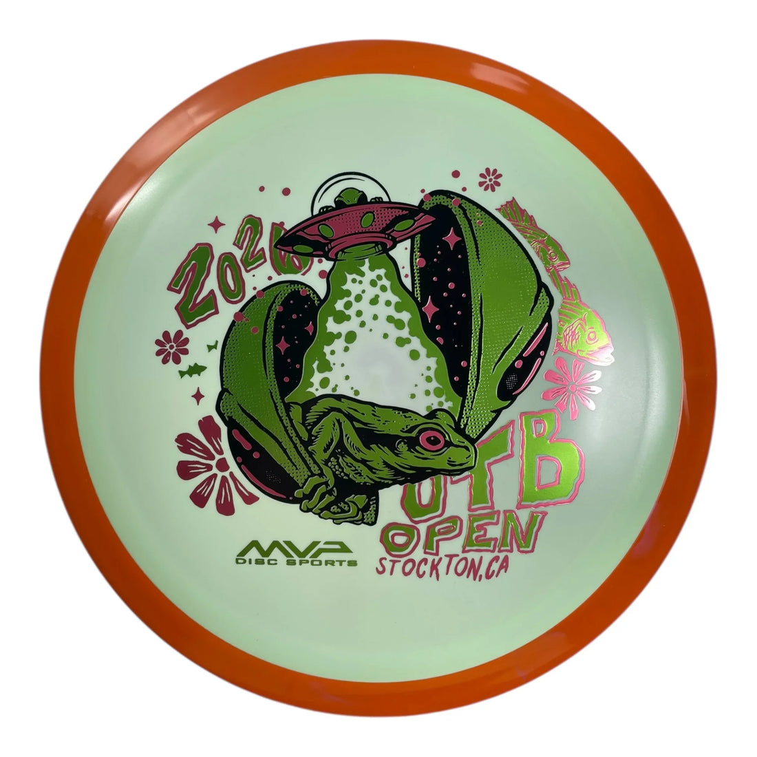 Axiom Discs Delirium | Fission | Green/Orange 172g (OTB Open 2026) Disc Golf