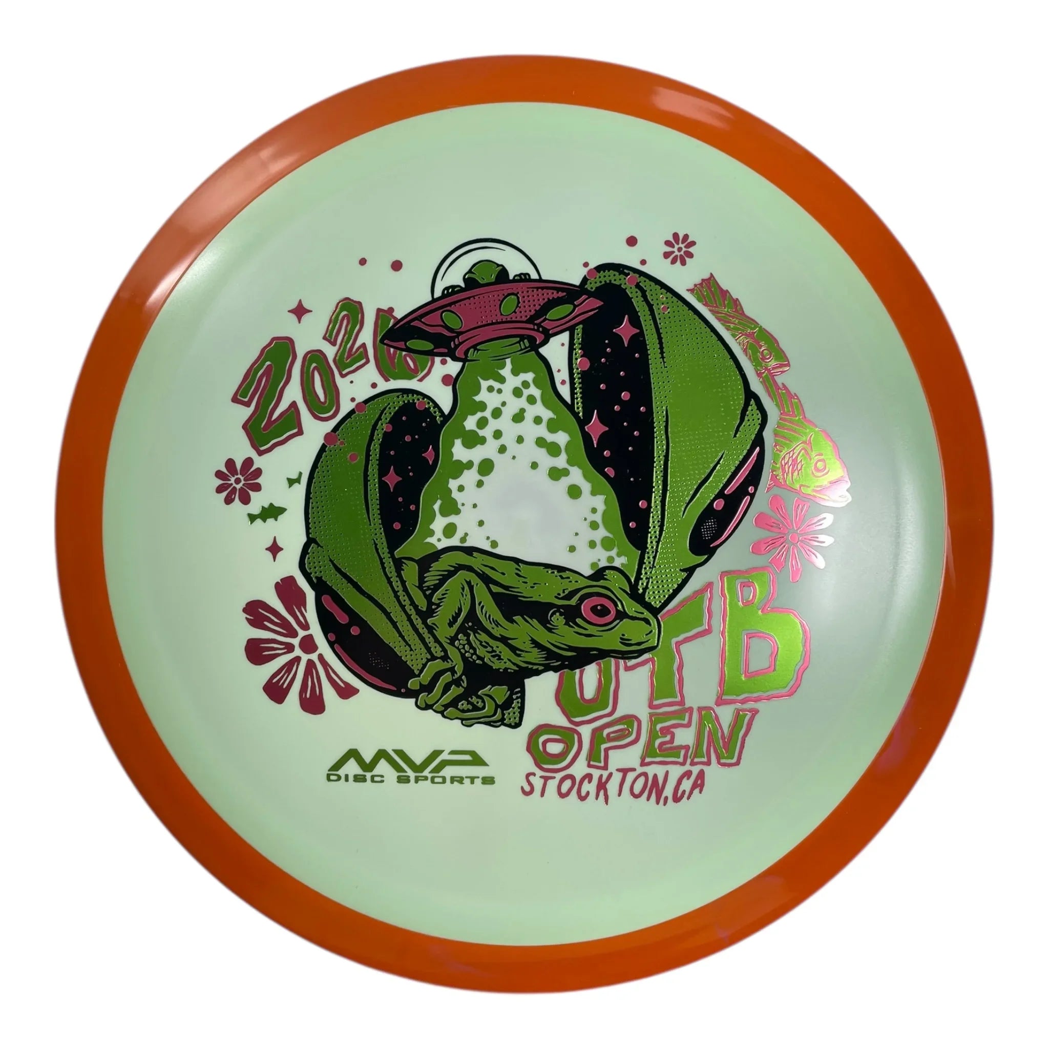 Axiom Discs Delirium | Fission | Green/Orange 172g (OTB Open 2026) Disc Golf