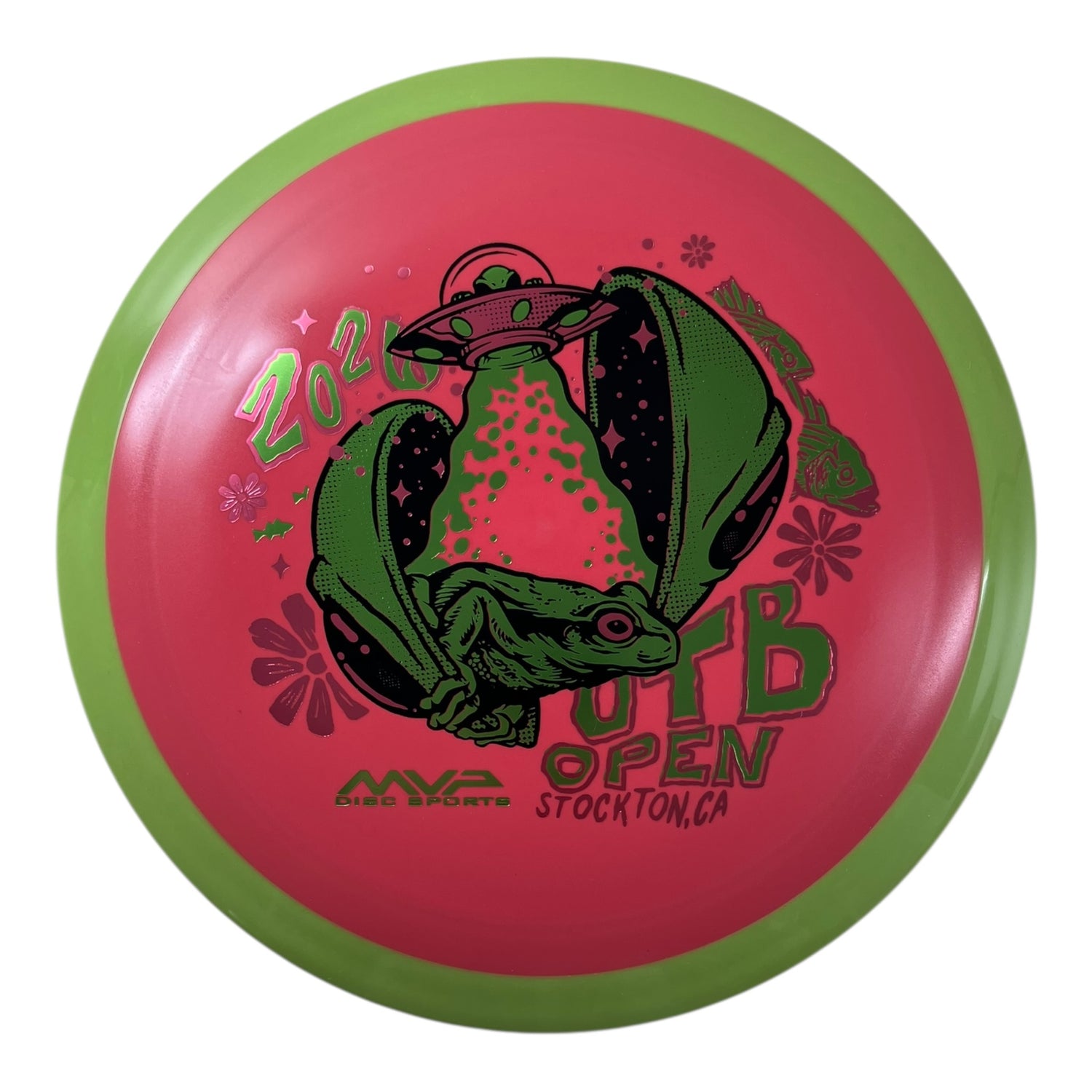 Axiom Discs Delirium | Fission | Pink/Green 174g (OTB Open 2026) Disc Golf