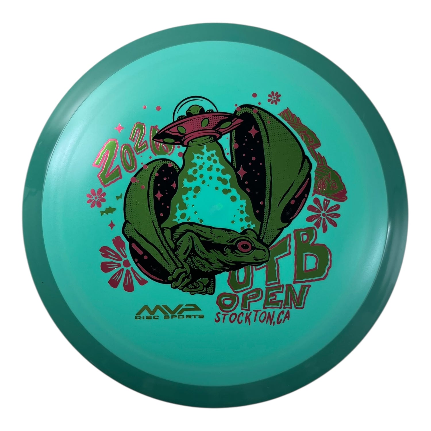 Axiom Discs Delirium | Fission | Teal/Teal 175g (OTB Open 2026) Disc Golf