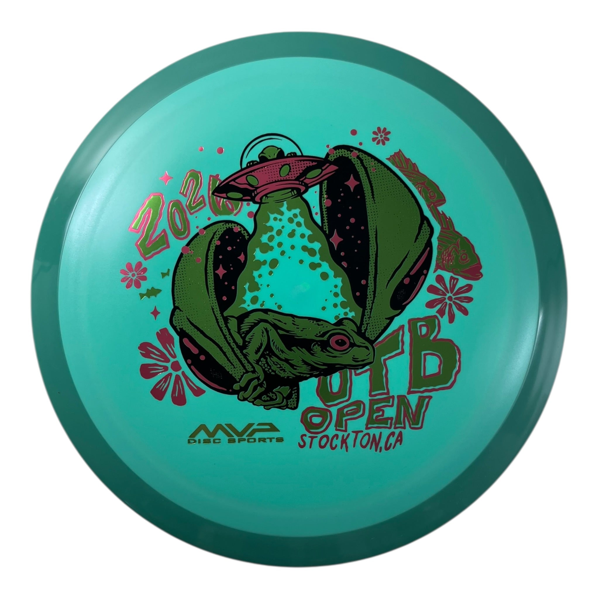 Axiom Discs Delirium | Fission | Teal/Teal 175g (OTB Open 2026) Disc Golf