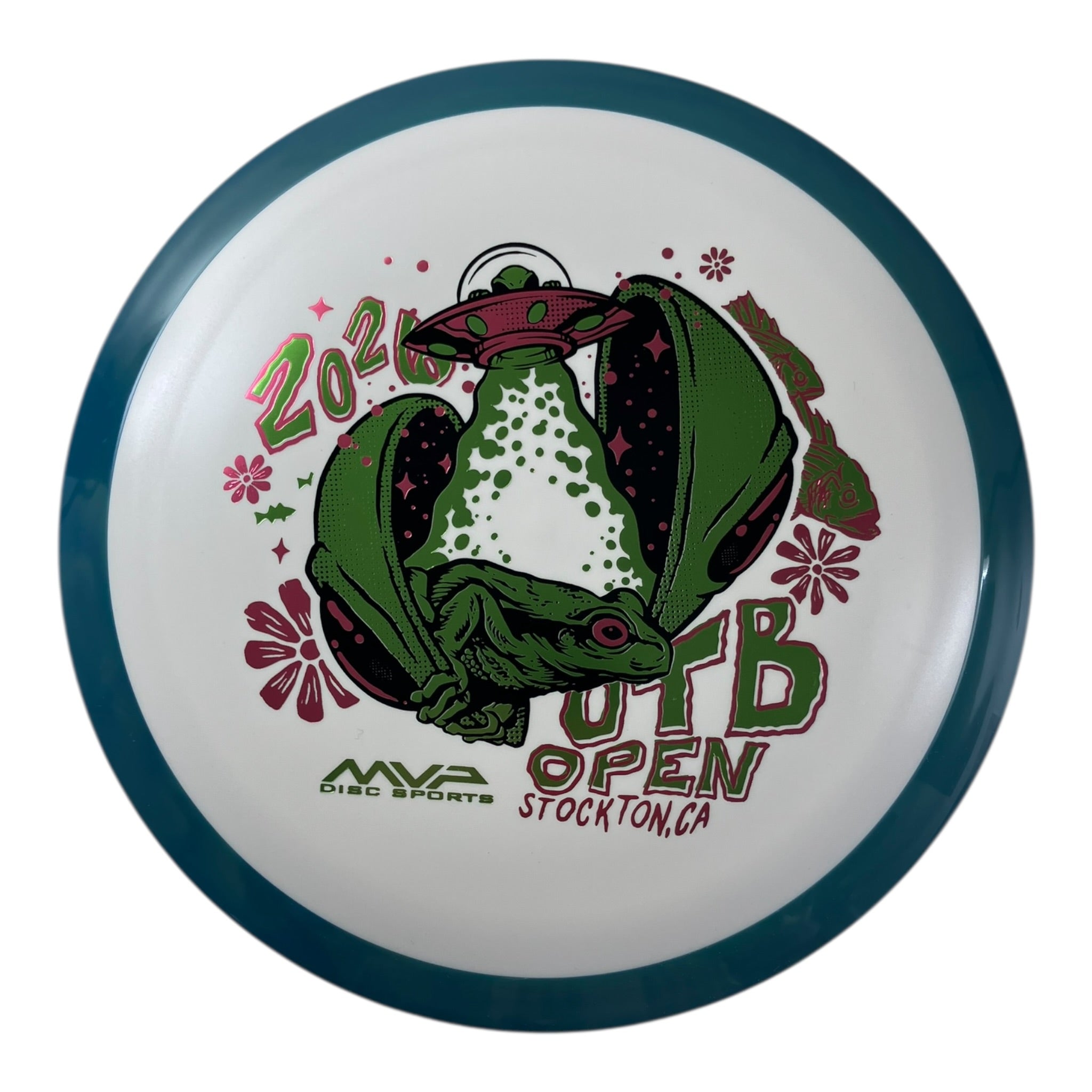 Axiom Discs Delirium | Fission | White/Blue 173g (OTB Open 2026) Disc Golf
