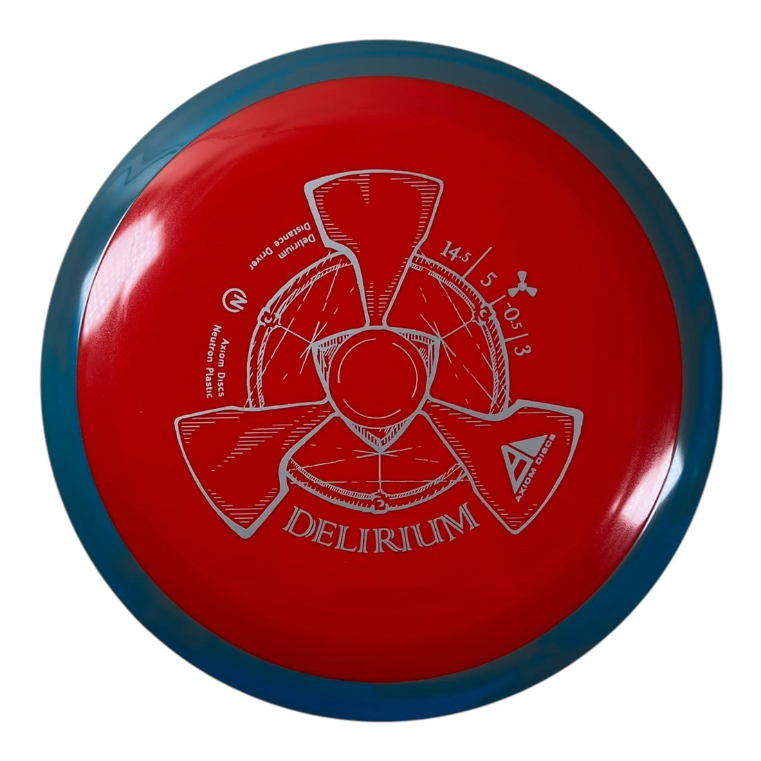 Axiom Discs Delirium | Neutron | Red/Blue 174g Disc Golf