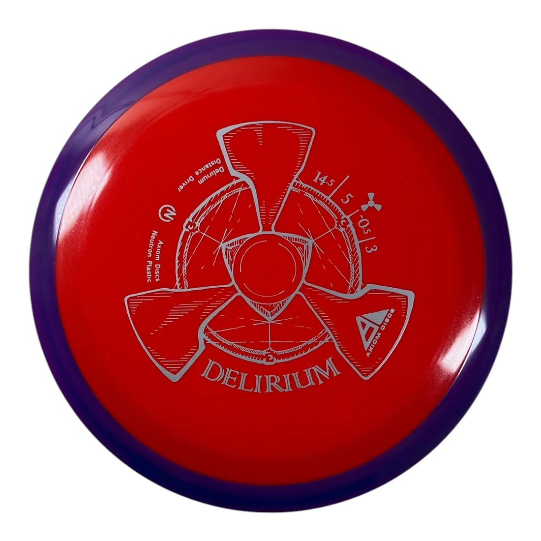 Axiom Discs Delirium | Neutron | Red/Purple 173g Disc Golf