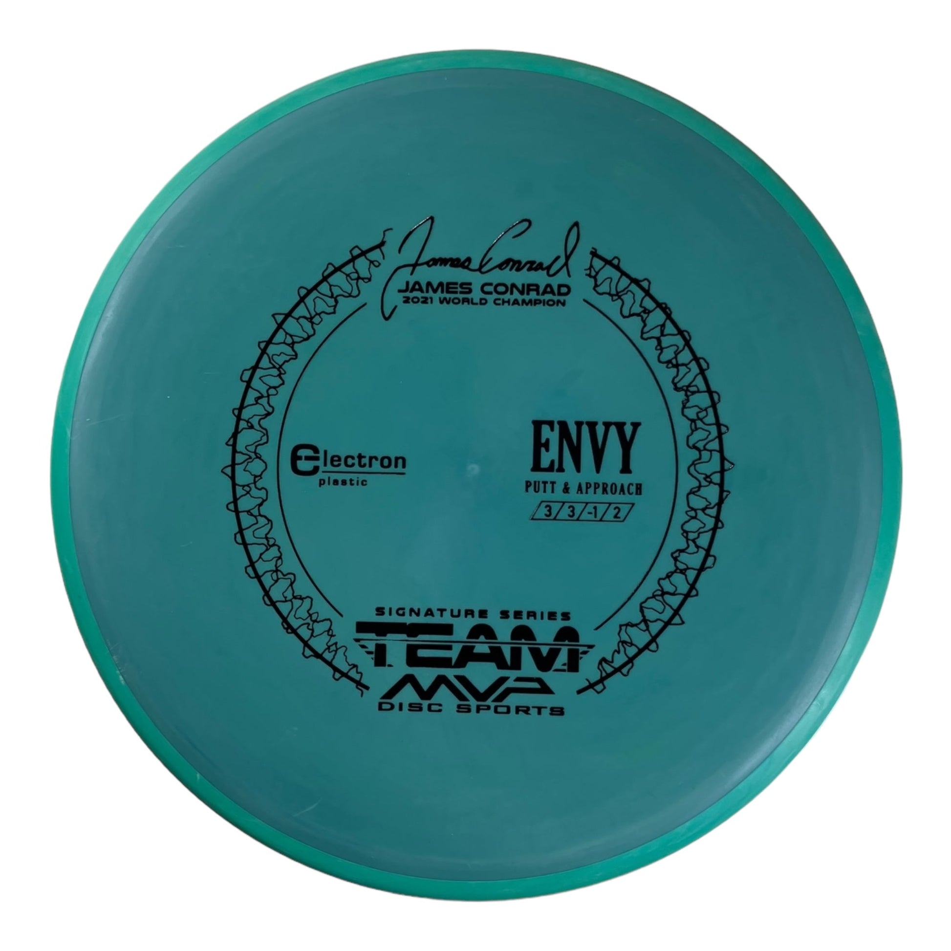 Axiom Discs Envy | Electron | Blue/Green 166g (James Conrad) Disc Golf