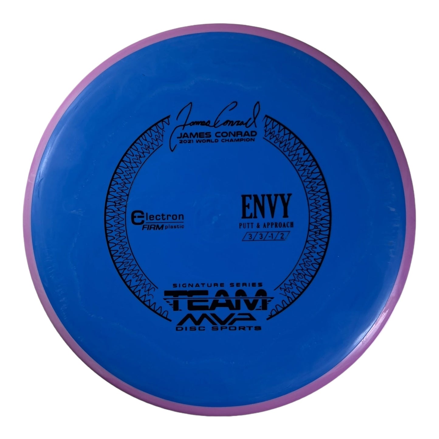 Axiom Discs Envy | Electron Firm | Blue/Purple 167g (James Conrad) Disc Golf