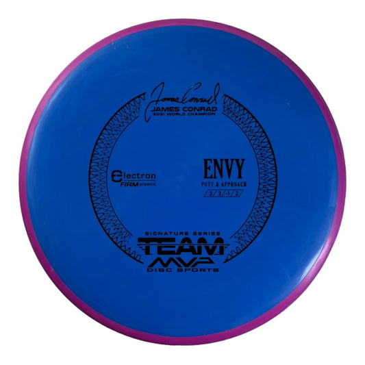 Axiom Discs Envy | Electron Firm | Blue/Purple 175g (James Conrad) Disc Golf