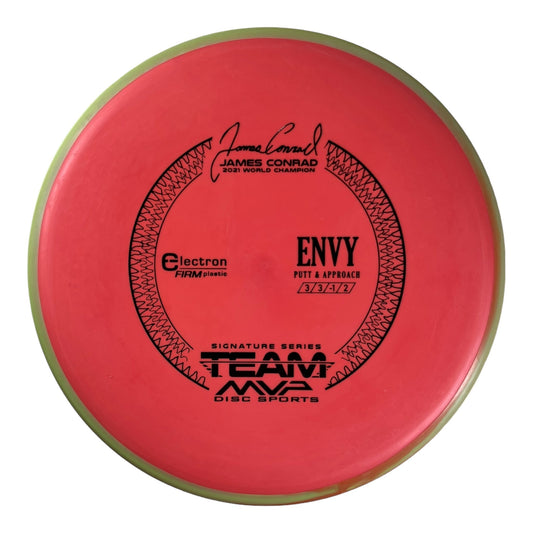 Axiom Discs Envy | Electron Firm | Orange/Green 174g (James Conrad) Disc Golf