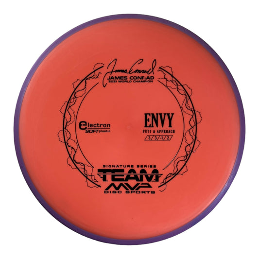 Axiom Discs Envy | Electron Soft | Orange/Purple 173g (James Conrad) Disc Golf