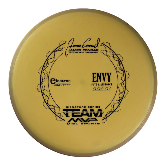 Axiom Discs Envy | Electron Soft | Yellow/Yellow 172g (James Conrad) Disc Golf