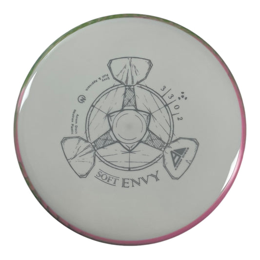 Axiom Discs Envy | Neutron Soft | White/Pink 166g Disc Golf