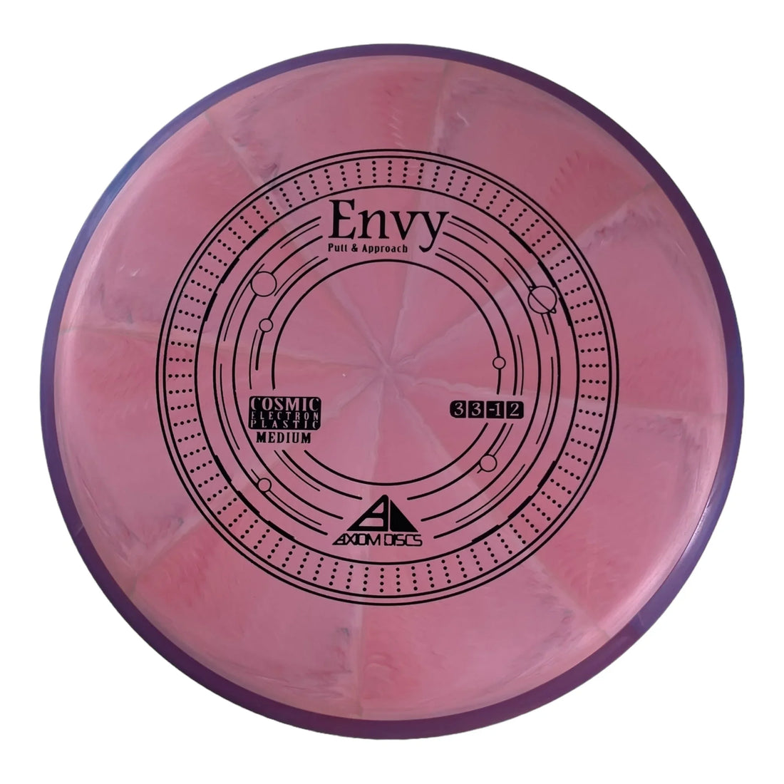 Axiom Discs Envy | Cosmic Electron Medium | Pink/Purple 168g Disc Golf