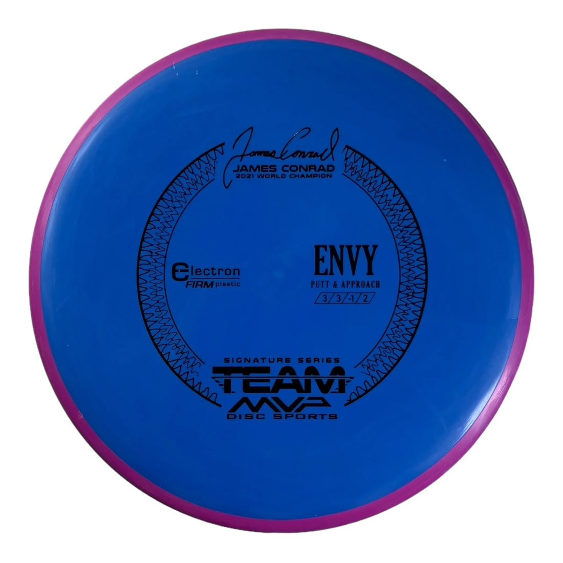 Axiom Discs Envy | Electron Firm | Blue/Purple 175g (James Conrad) Disc Golf