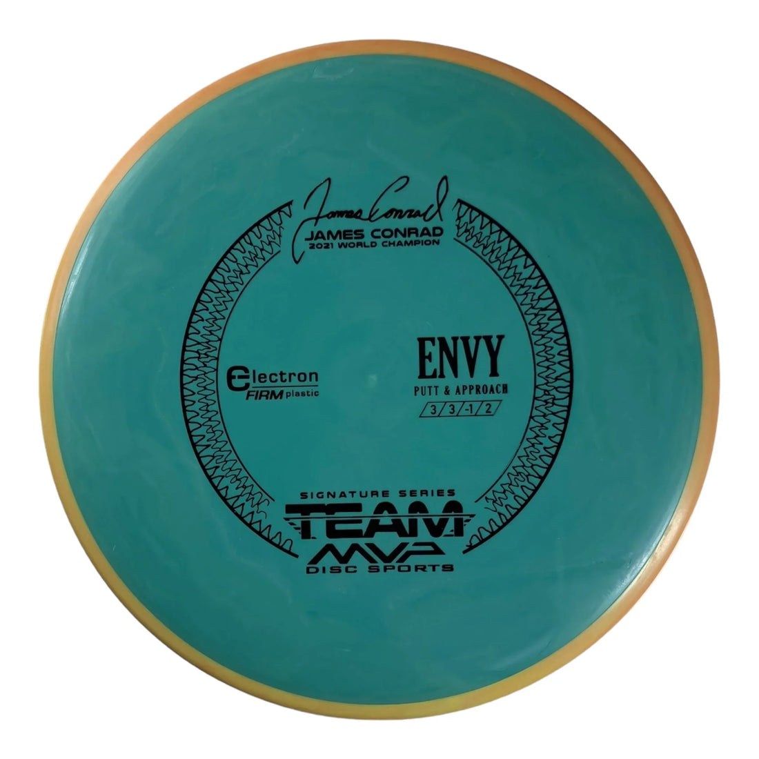 Axiom Discs Envy | Electron Firm | Green/Yellow 167g (James Conrad) Disc Golf