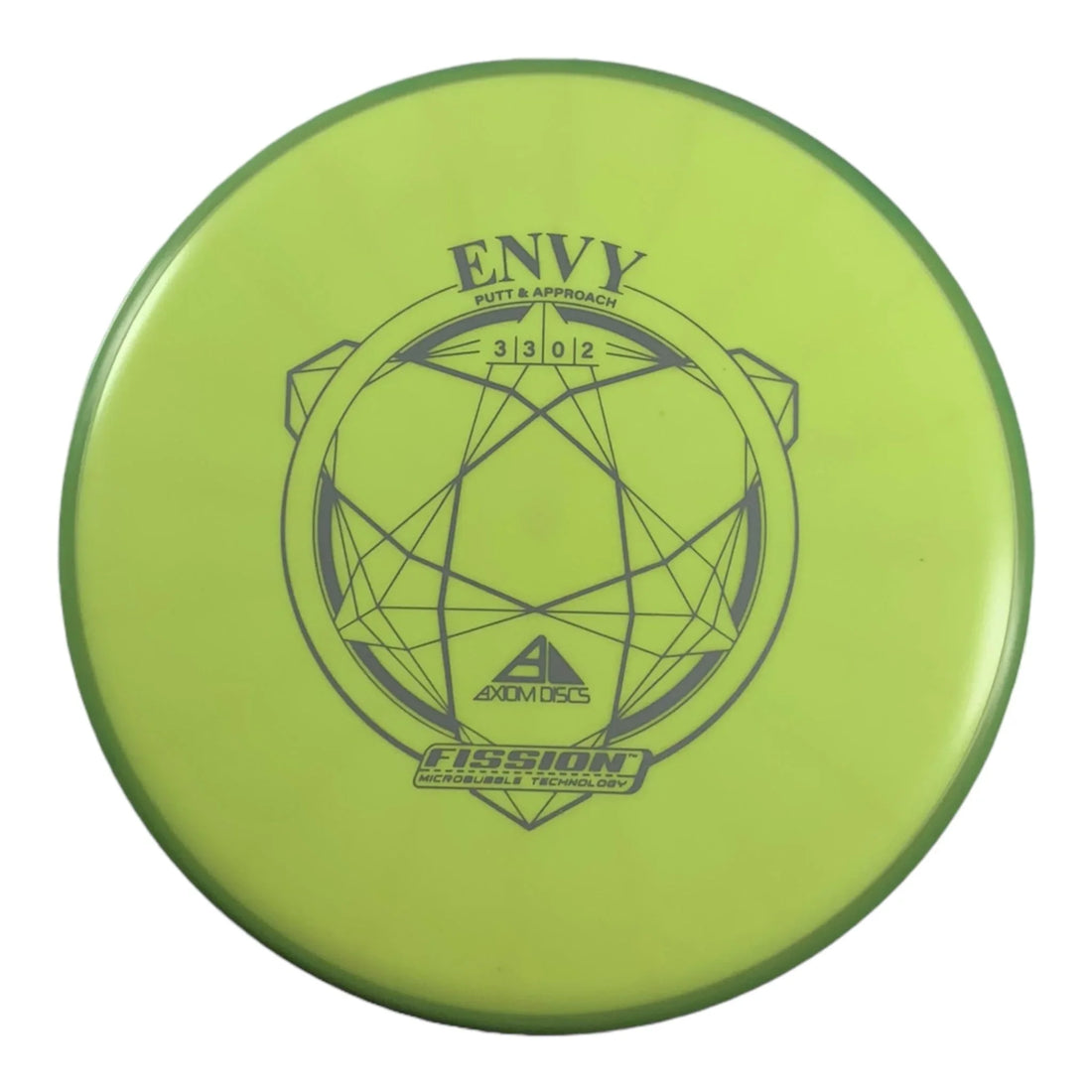 Axiom Discs Envy | Fission | Yellow/Green 172g Disc Golf