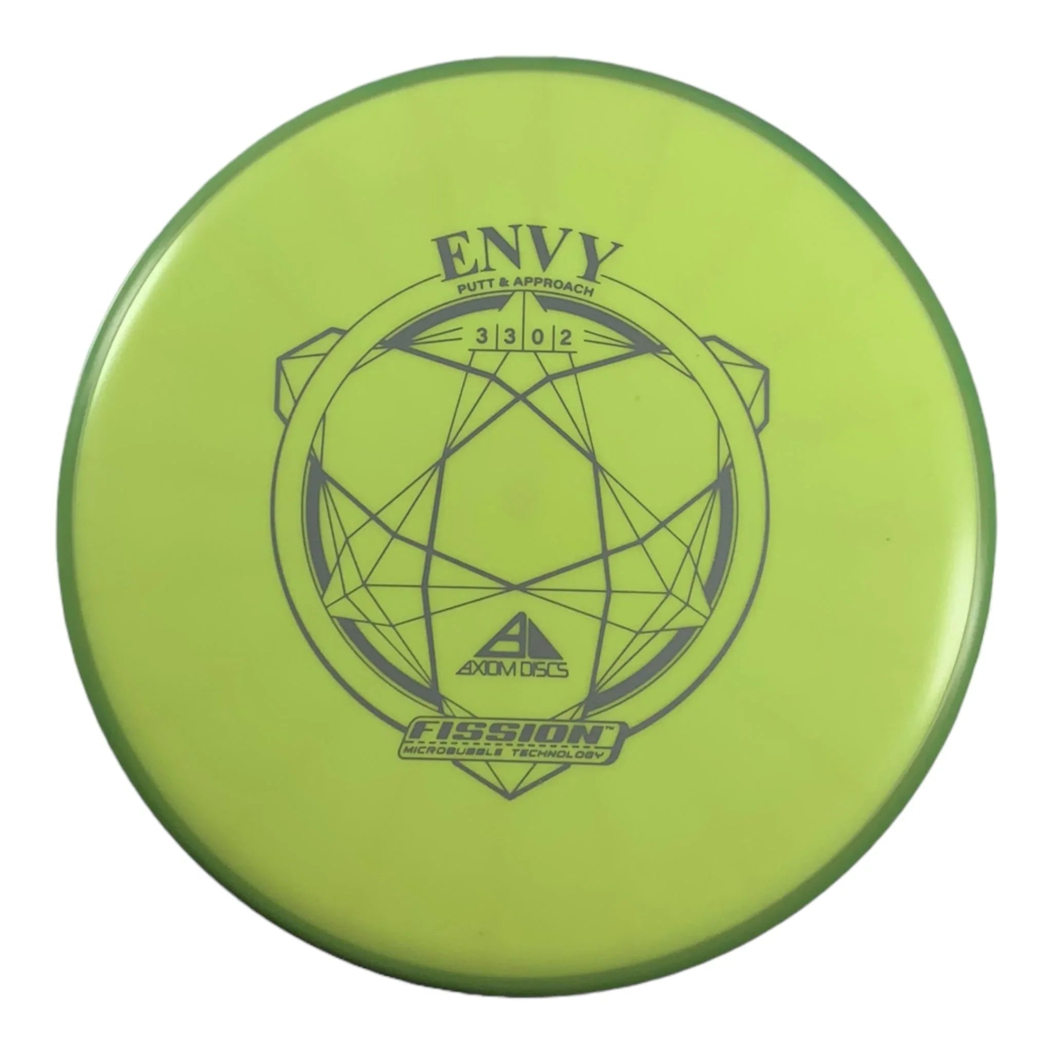 Axiom Discs Envy | Fission | Yellow/Green 172g Disc Golf