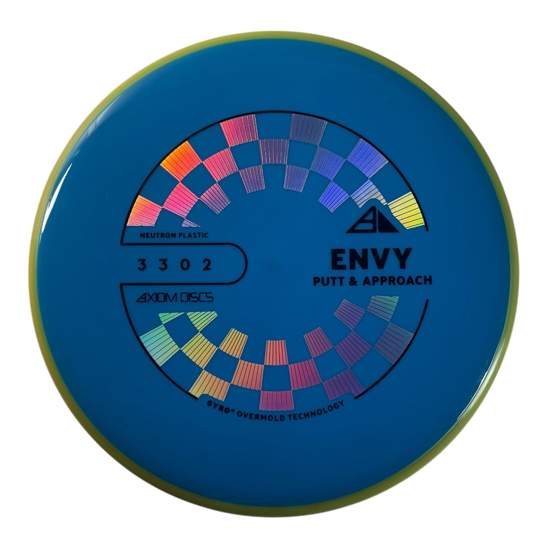 Axiom Discs Envy | Neutron | Blue/Yellow 166g (Project Lab Coat) Disc Golf