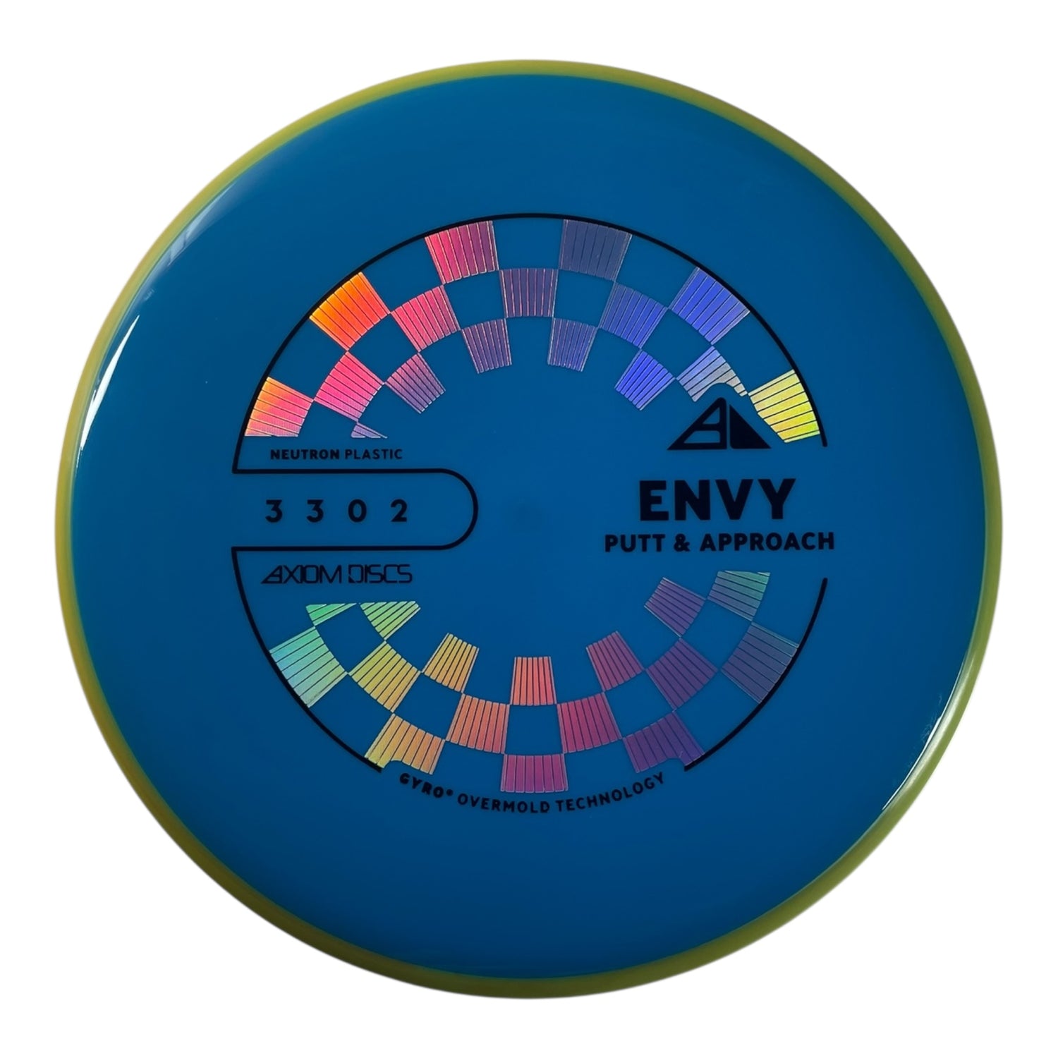 Axiom Discs Envy | Neutron | Blue/Yellow 166g (Project Lab Coat) Disc Golf