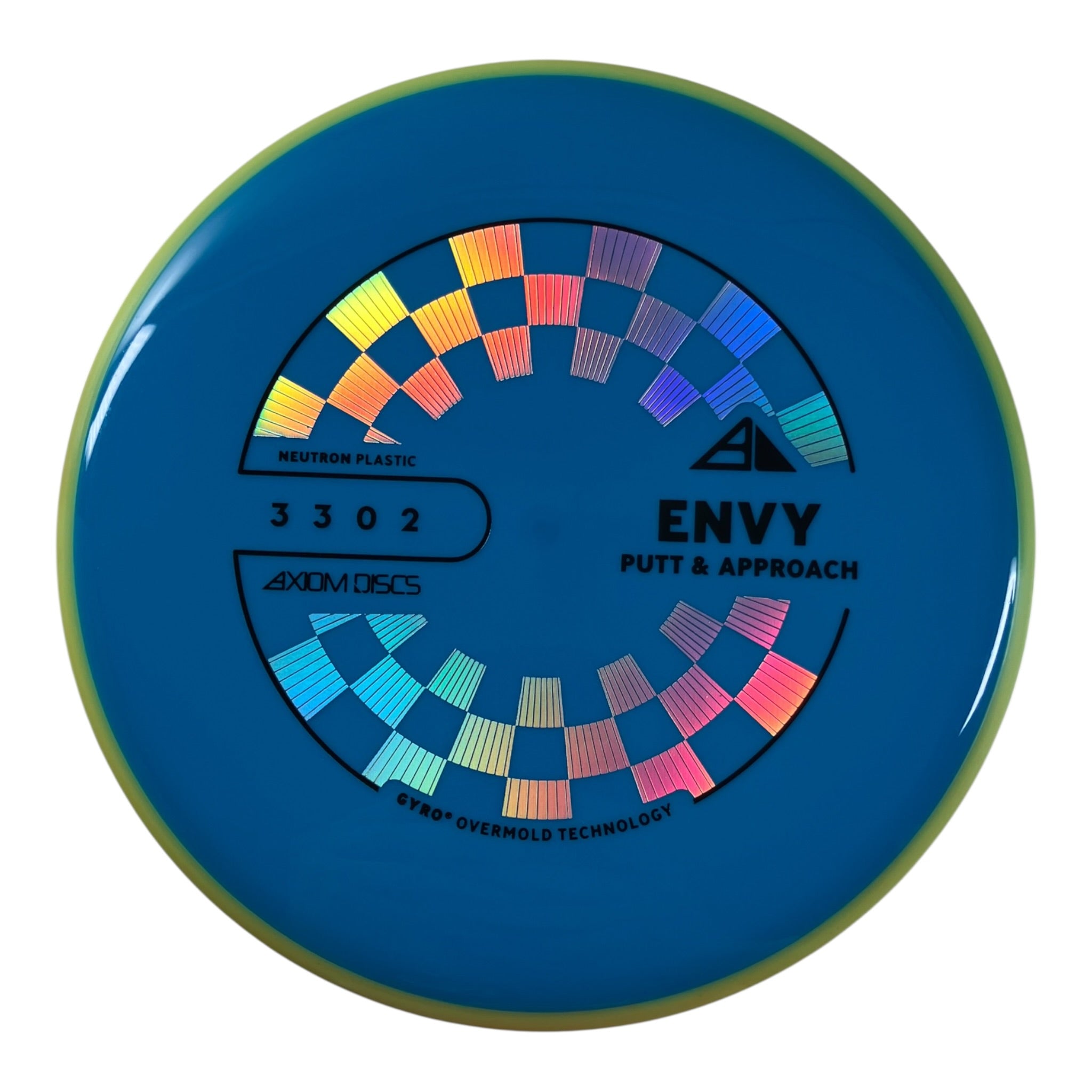 Axiom Discs Envy | Neutron | Blue/Yellow 166g (Project Lab Coat) Disc Golf