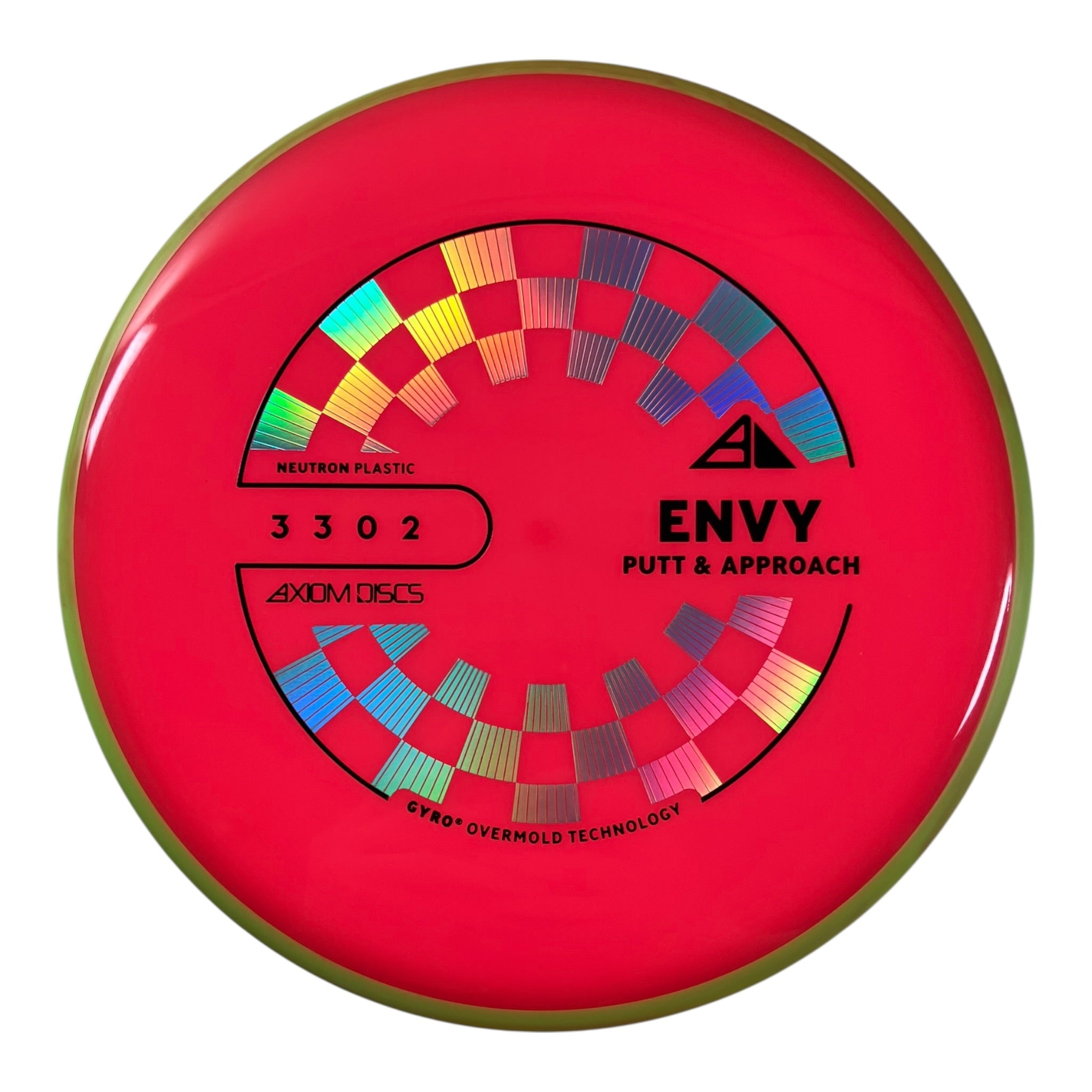 Axiom Discs Envy | Neutron | Pink/Yellow 174g (Project Lab Coat) Disc Golf