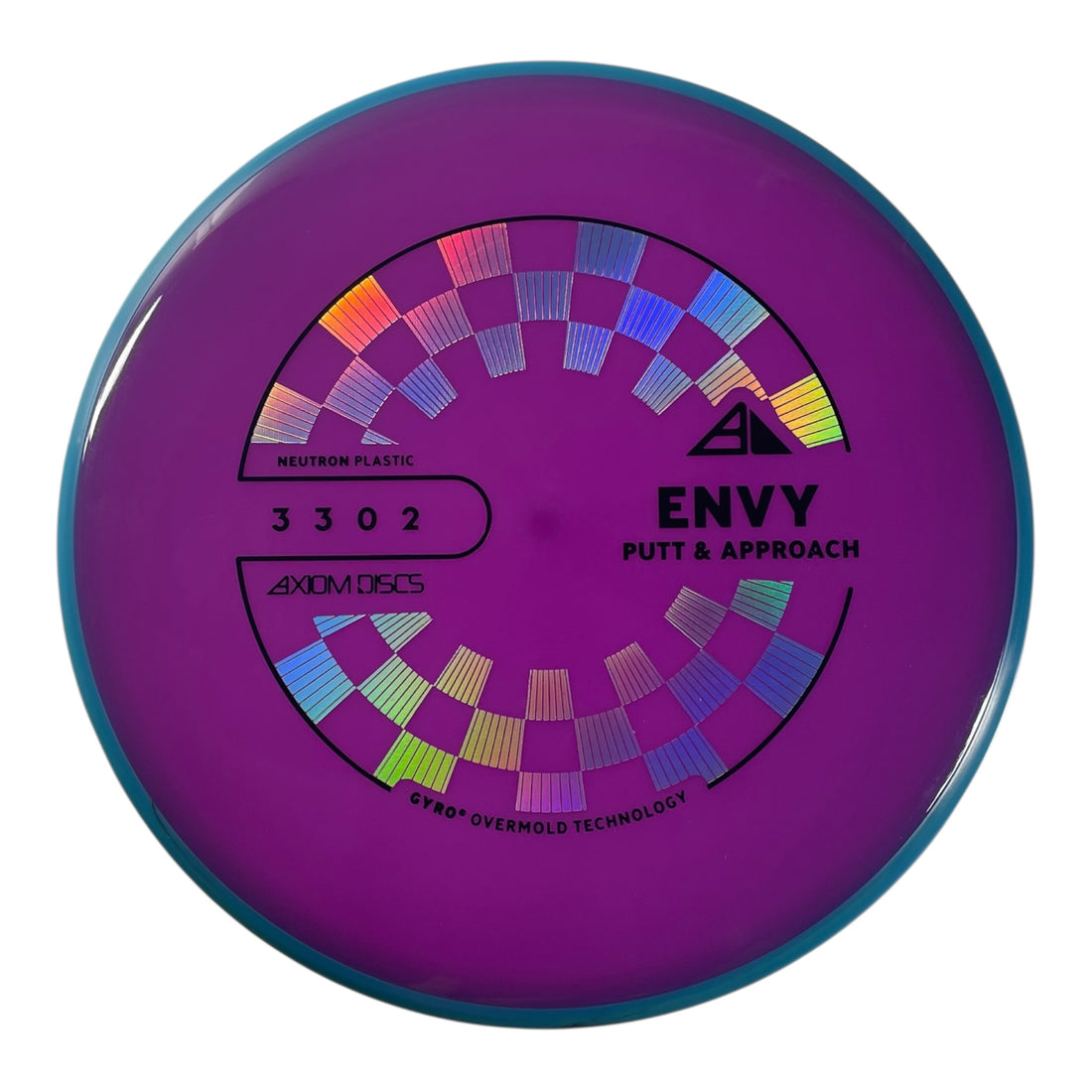 Axiom Discs Envy | Neutron | Purple/Blue 166g (Project Lab Coat) Disc Golf