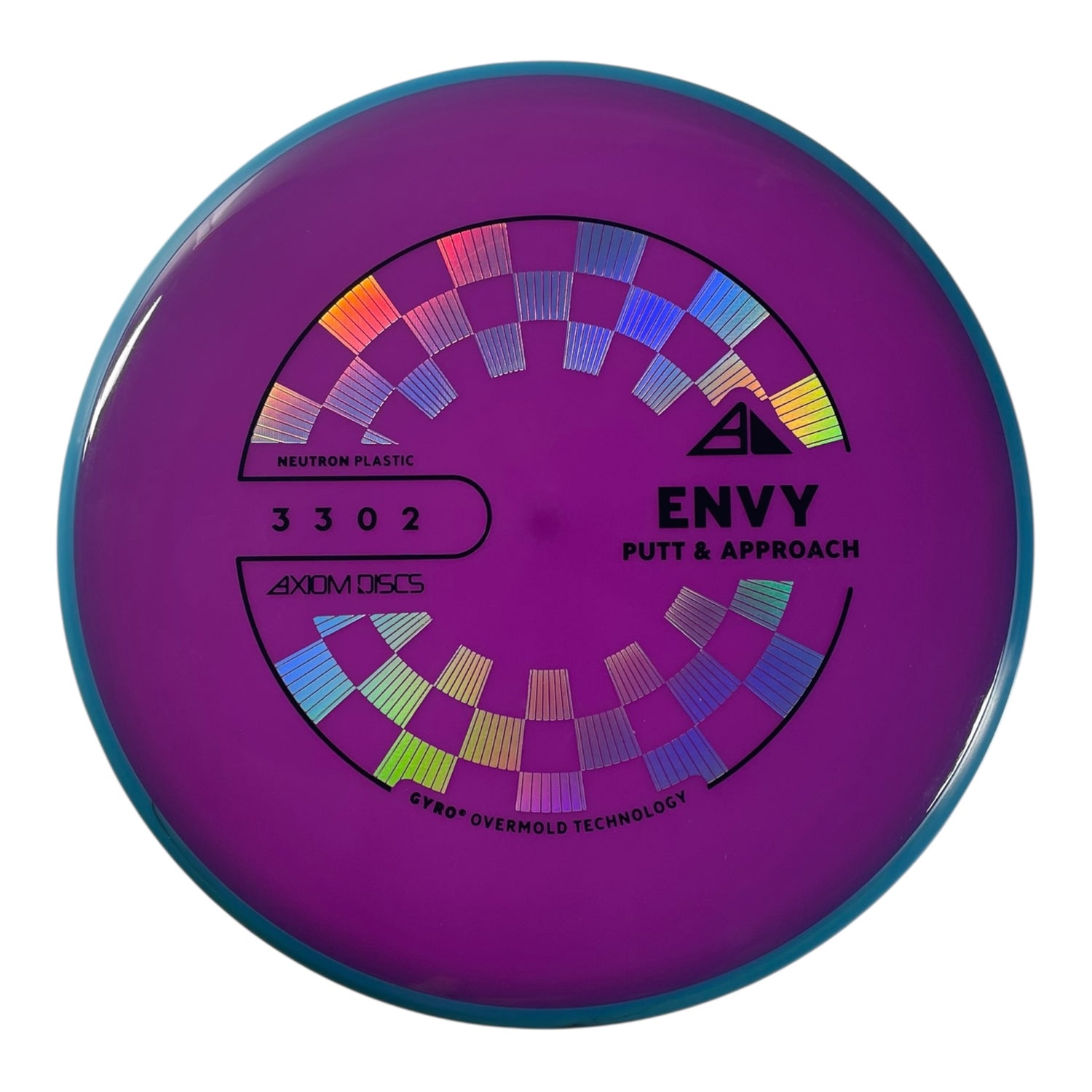 Axiom Discs Envy | Neutron | Purple/Blue 166g (Project Lab Coat) Disc Golf