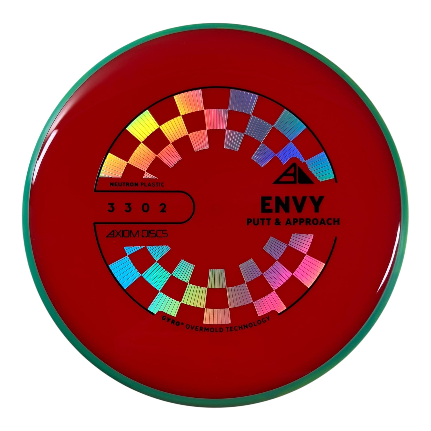 Axiom Discs Envy | Neutron | Red/Green 172g (Project Lab Coat) Disc Golf
